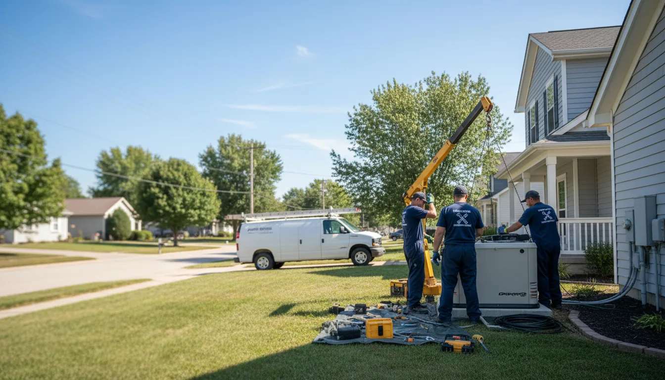 Generator Installation in Mcconnell Afb, KS near me